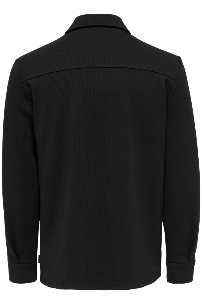 ONSNEWKODYL OVERSHIRT SWEAT NOOS 22021279 BLACK
